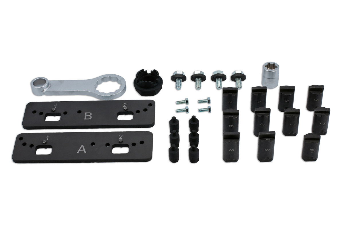 Laser Tools LAS-8503 vezérlésrögzítő készlet (Audi, Porsche 2.9 L - 3.0 L V6 TFSi + Mild Hybrid) termék fő termékképe