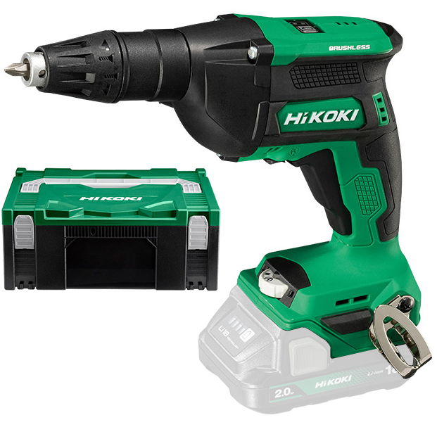 HiKoki W18DB-W2Z akkus gipszkarton csavarozó (akku és töltő nélkül, Hitbox kofferben) termék fő termékképe