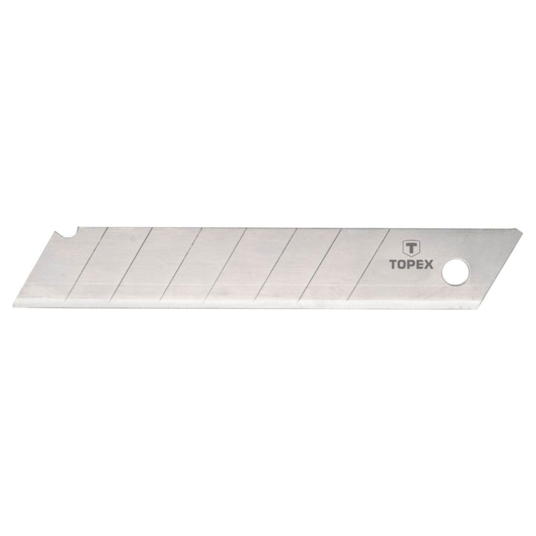 Topex 17B348 tördelhető penge, 18 mm, 10 db/csomag termék fő termékképe