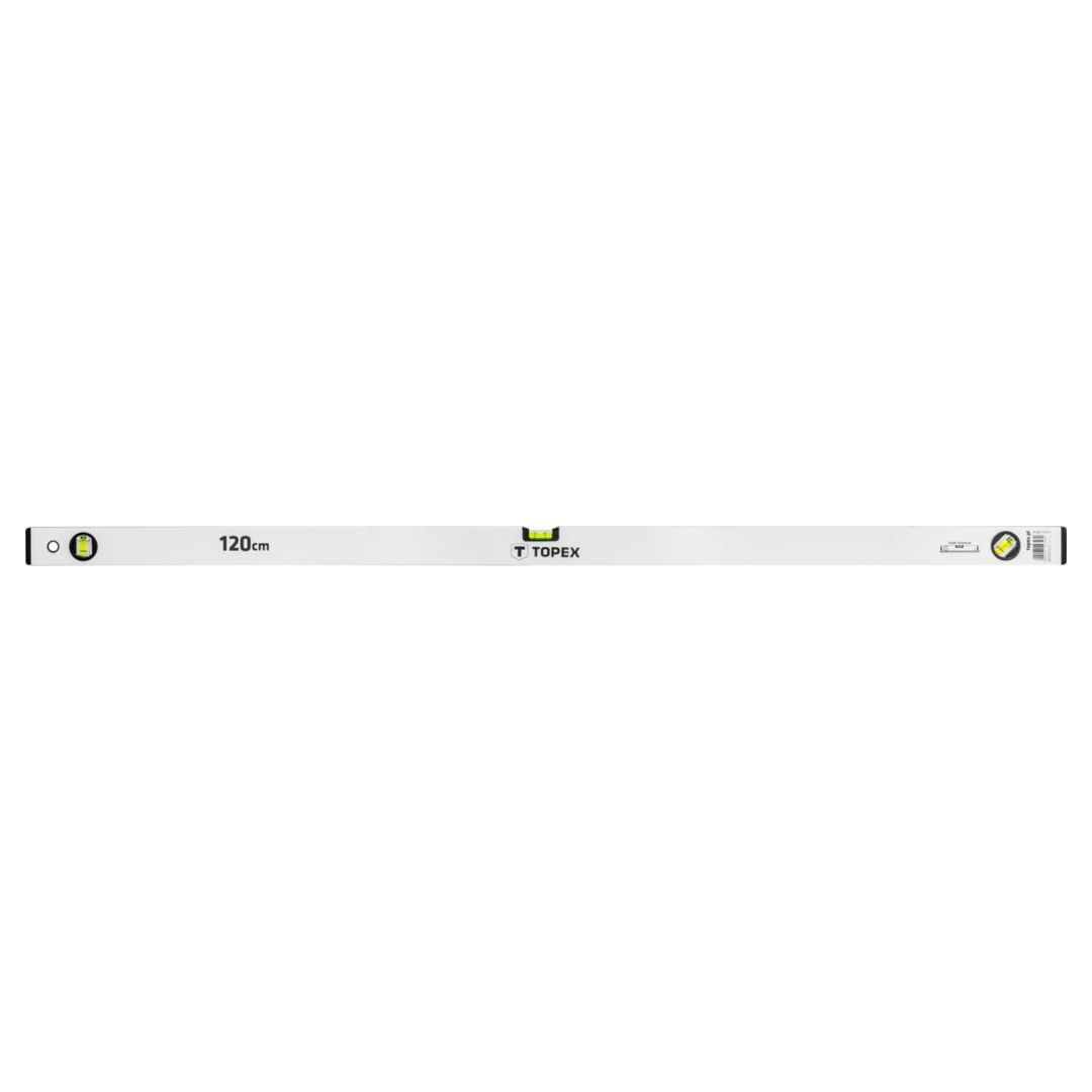 Topex 29C305 vízmérték, alumínium, 3 libellával, 120 cm termék fő termékképe