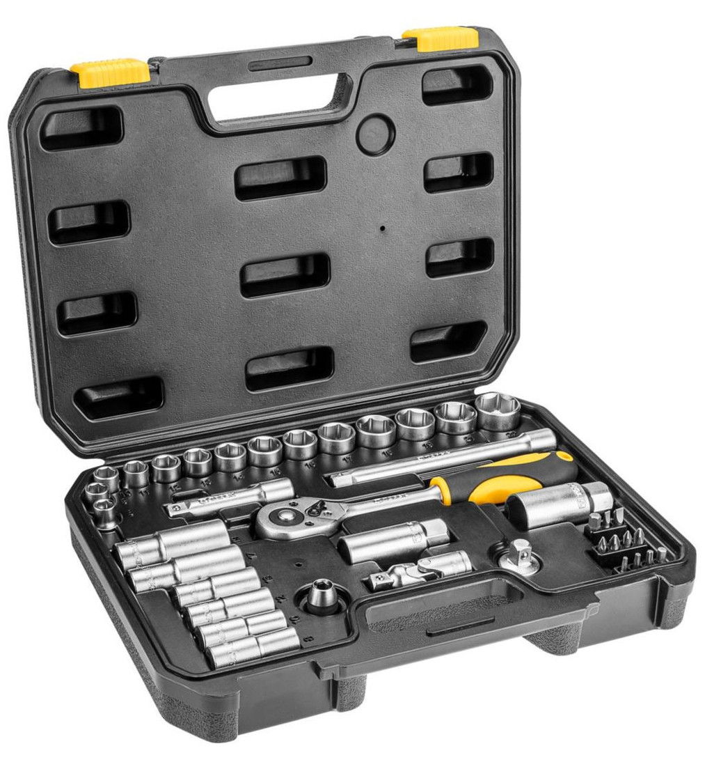 Topex 38D641 dugókulcs készlet, 3/8", 39 részes termék fő termékképe