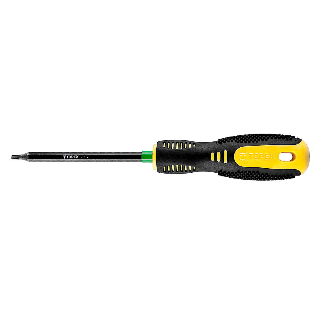 Topex 39D840 torx csavarhúzó, CrV acél, 150/60 mm, T6 termék fő termékképe
