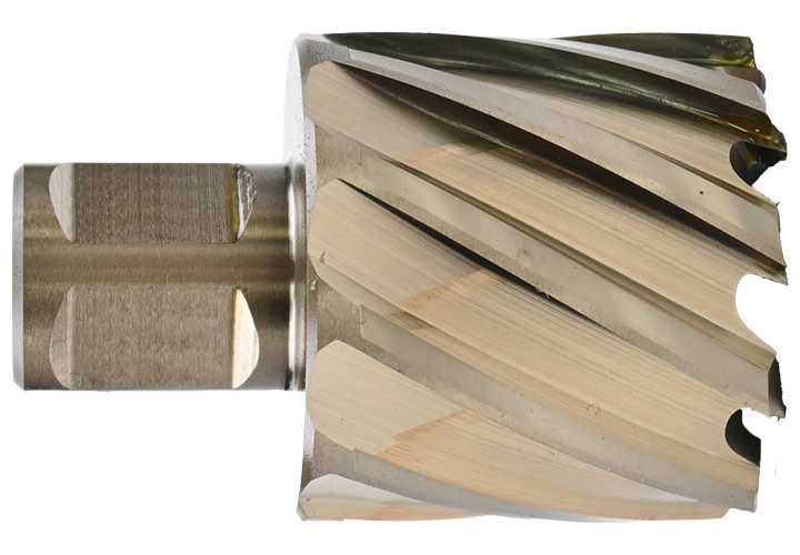 Abraboro 57 mm HSS-XE maglyukfúró Weldon befogással termék fő termékképe