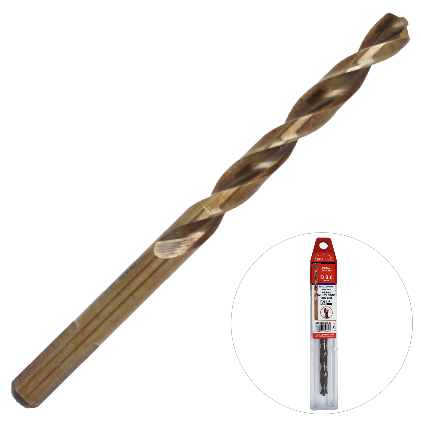 Abraboro 6,5 x 101 / 63 HSS-Co MULTI-EDGE fémfúró termék fő termékképe