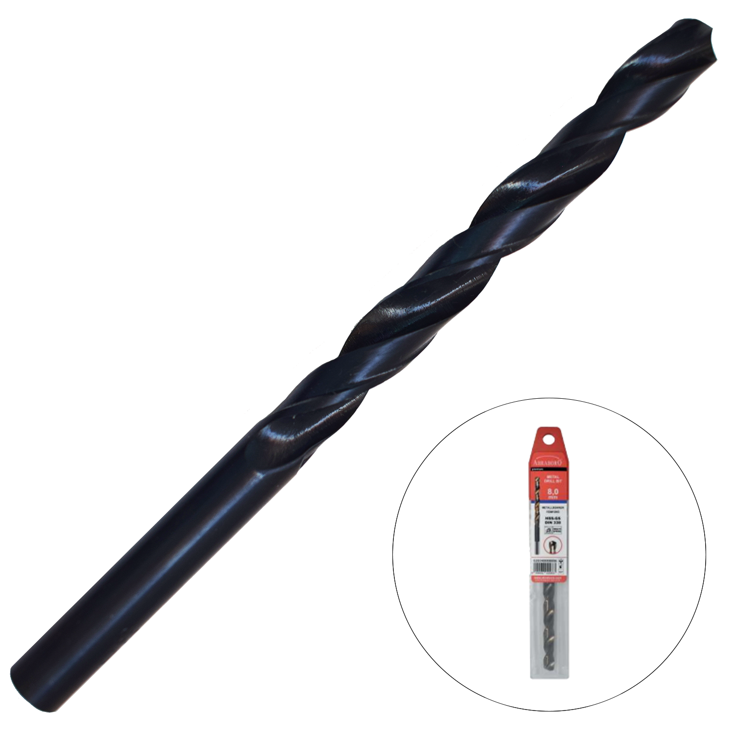 Abraboro 10.5 x 133 / 87 mm HSS-R fémfúró, EV-Pack termék fő termékképe