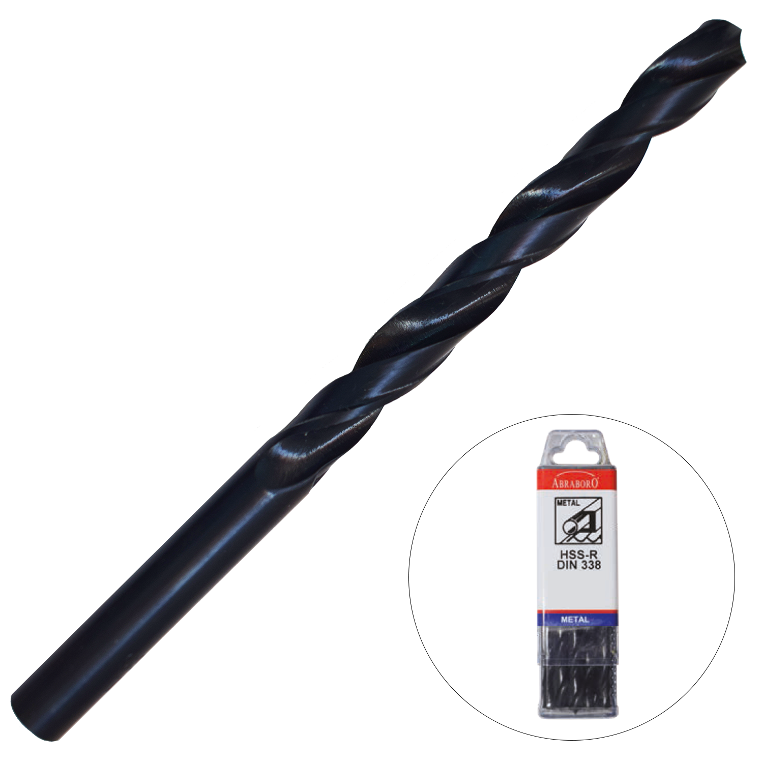 Abraboro 4.6 x 80 / 47 mm HSS-R fémfúró X-Pack, 10 db/csomag termék fő termékképe