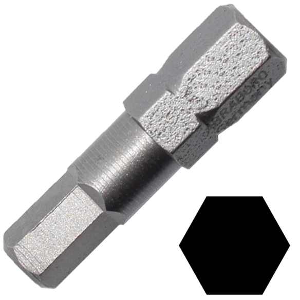 Abraboro 5 x 25 mm hatszög (imbusz) SUPRA bit, 10 db/csomag termék fő termékképe