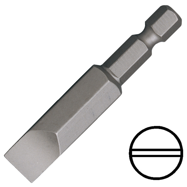 KENNEDY 6.0 mm hornyos csavarhúzó bit 1/4" közvetlen meghajtóval, 50 mm termék fő termékképe