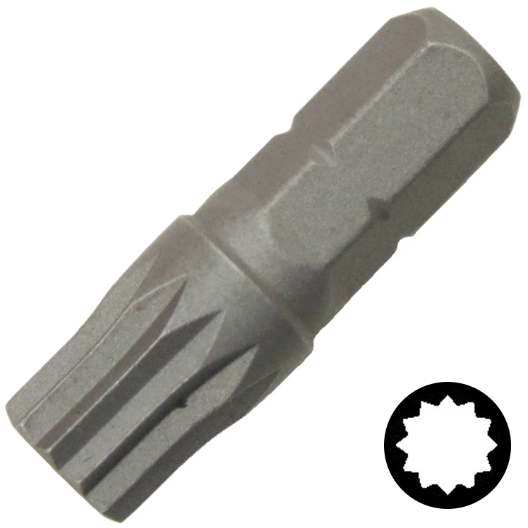 KENNEDY 8 mm XZN csavarhúzó bit 10 mm meghajtóval, 30 mm termék fő termékképe