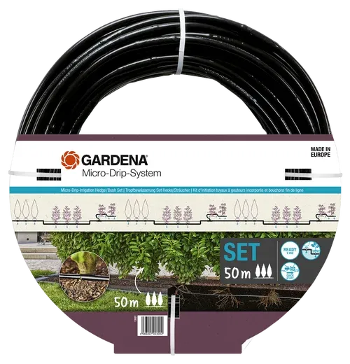 Gardena Micro-Drip-System csepegtetőcső készlet növénysorokhoz, süllyeszthető, 13 mm, 50 m termék fő termékképe