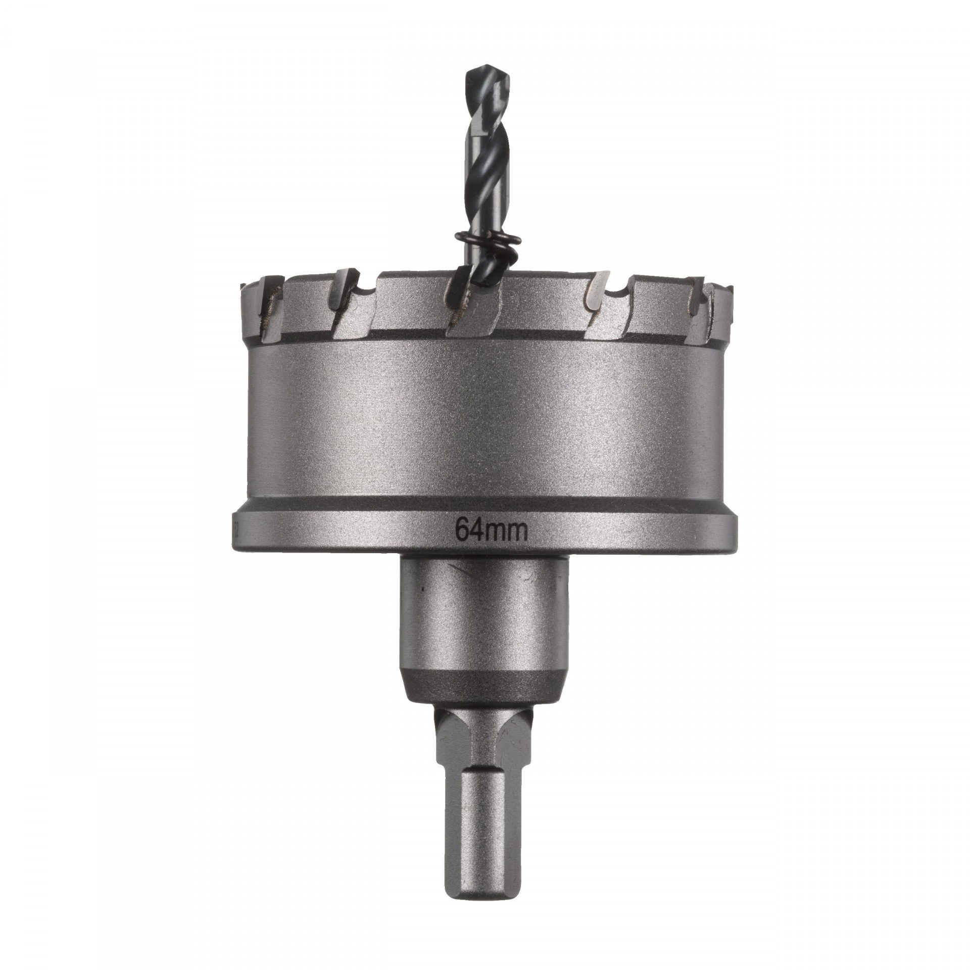 Milwaukee TCT rozsdamentes acél lyukfűrész, 10 mm-es 3-oldalú befogás, Ø64 mm termék fő termékképe