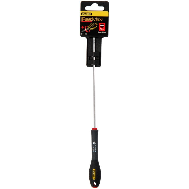 Stanley 0-64-979 FATMAX® lapos csavarhúzó párhuzamos éllel, 3 x 150 mm (bliszteres) termék fő termékképe