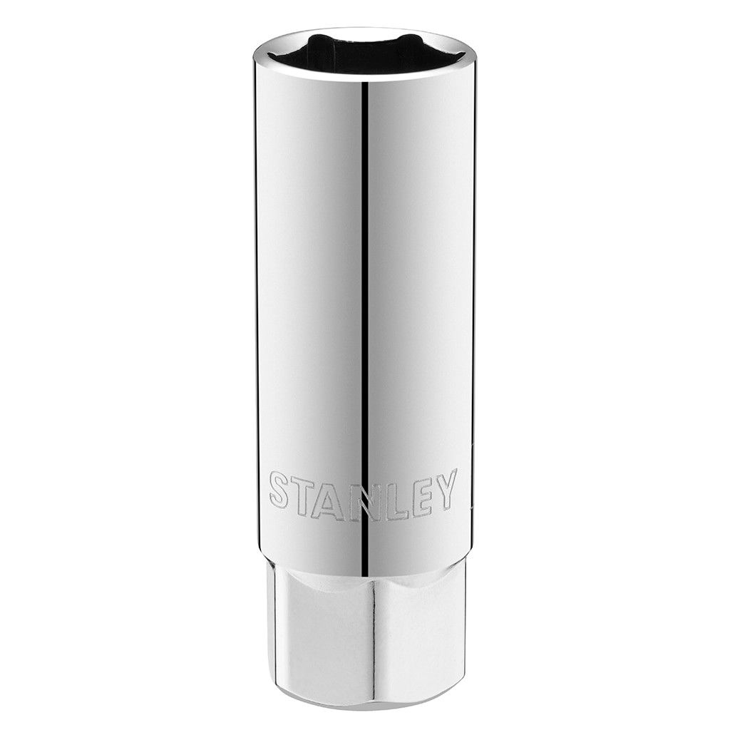 Stanley 16 mm gyújtógyertya kulcs 3/8" -os meghajtóval termék fő termékképe