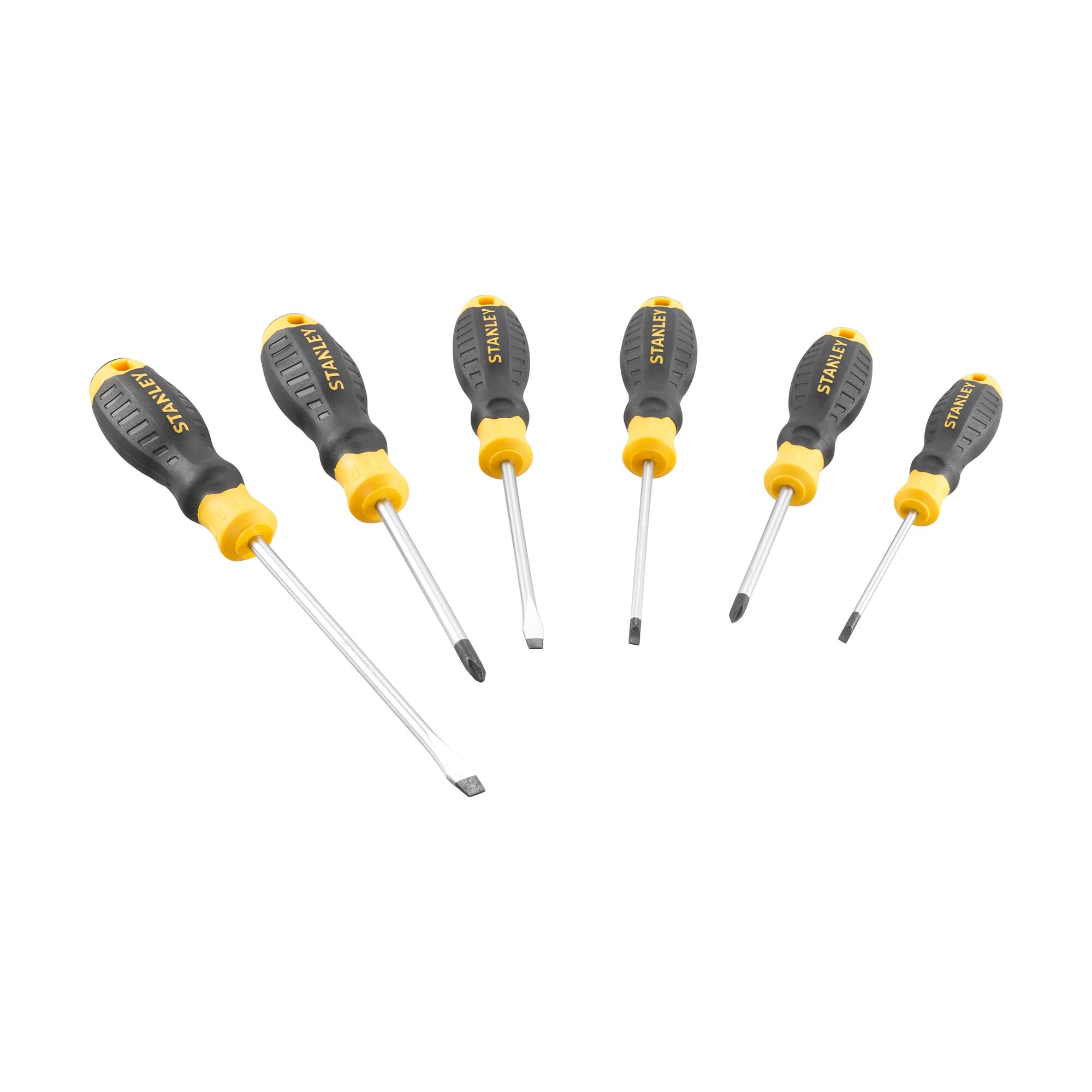 Stanley STHT16165-0 CushionGrip™ csavarhúzó készlet, 6 részes termék fő termékképe