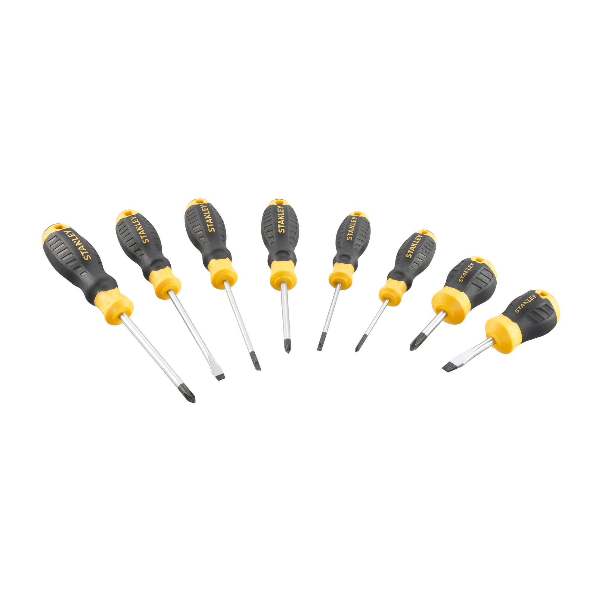 Stanley STHT16167-0 CushionGrip™ csavarhúzó készlet, 8 részes termék fő termékképe